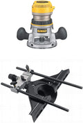 DEWALT DW618 2-1/4 HP Variable-Speed Fixed-Base Router - Precision
