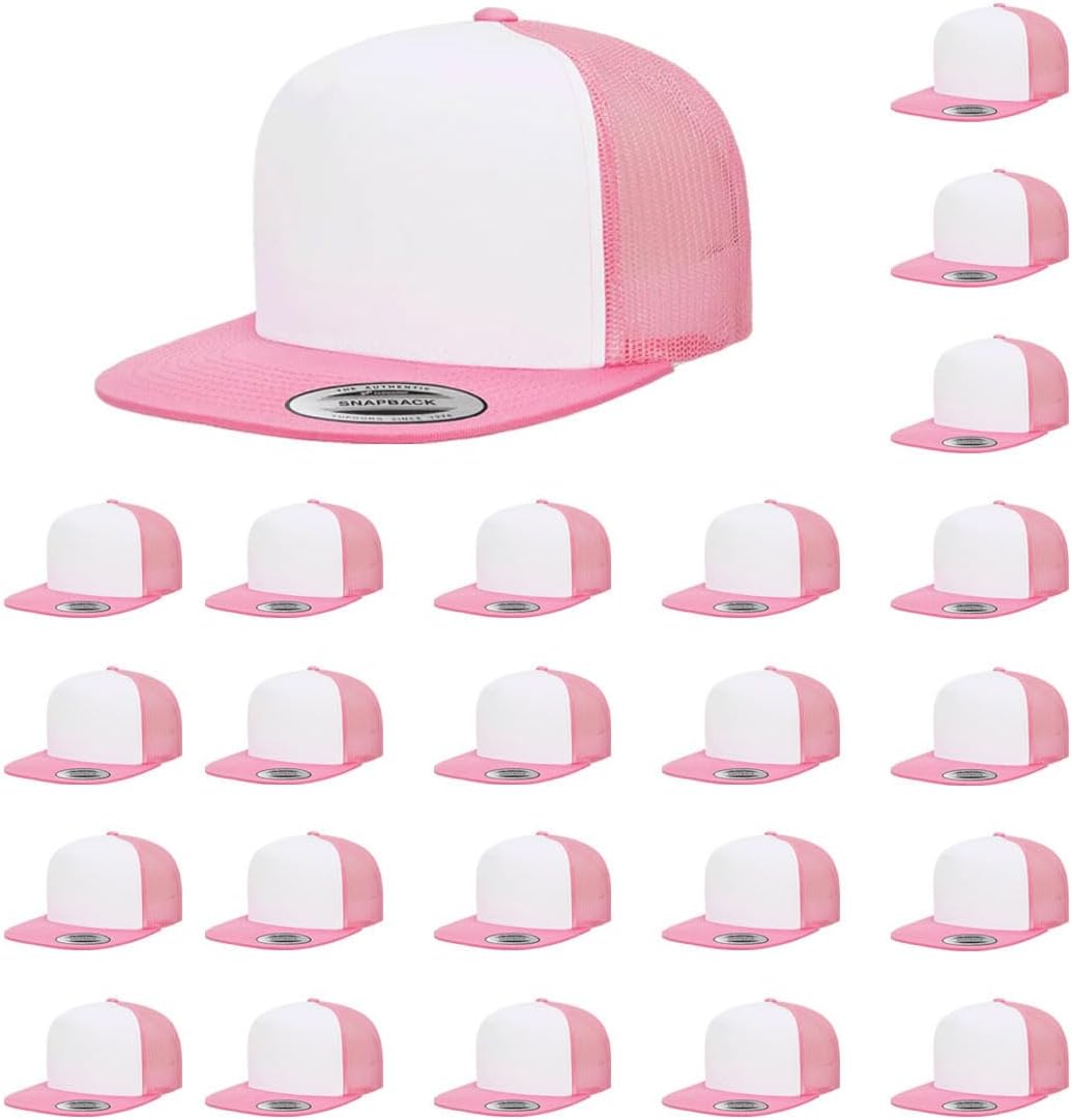 Yupoong 5-Panel Classic Trucker Cap for Ultimate Comfort