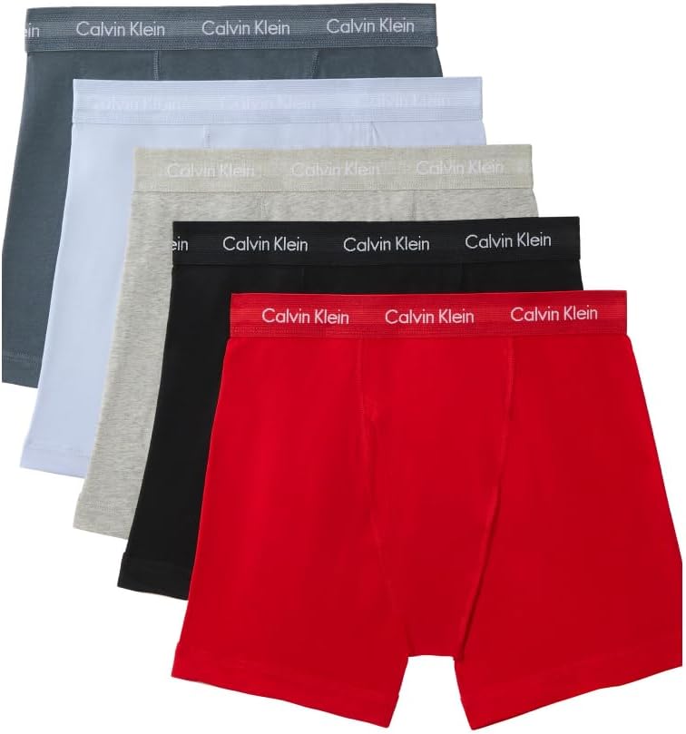 Calvin Klein Men's Cotton Stretch Boxer Briefs 5-Pack Review