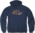 Adult Distressed Logo Hoodie for Stylish Collegiate Vibes