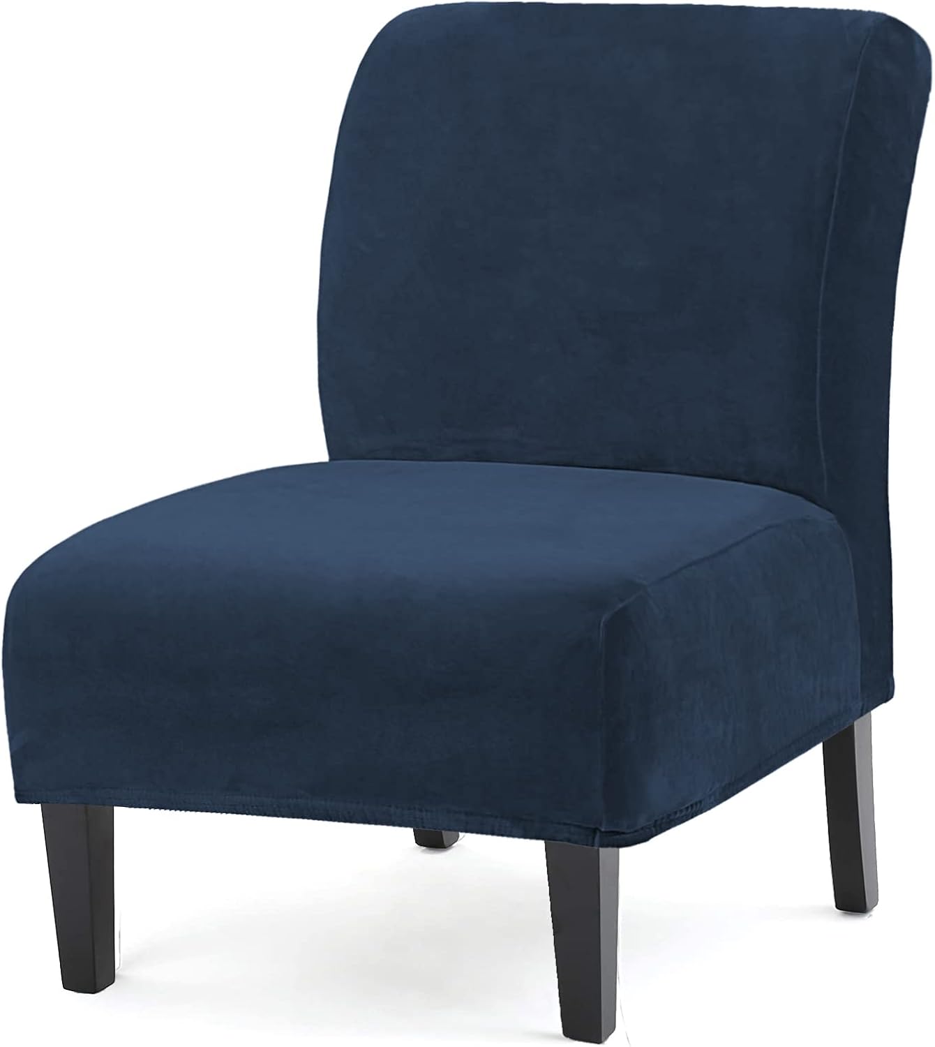 UCCONO Velvet Slipper Chair Cover - Big Chair Protector