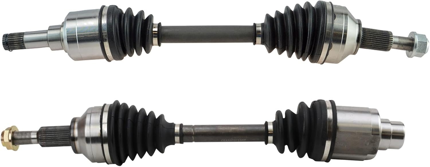 TRQ Front CV Axle Shaft Assembly Set for Chrysler and Dodge