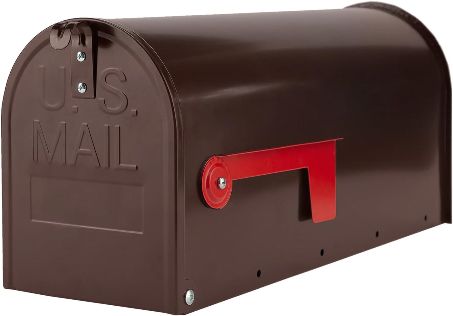Bronze Metal Mailbox Post Mount for Secure and Stylish Storage