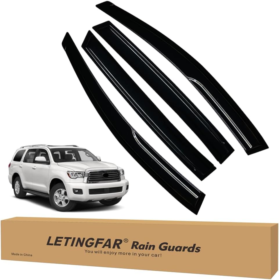 Window Visors Rain Guards for Toyota Rav4 2013-2018 Models