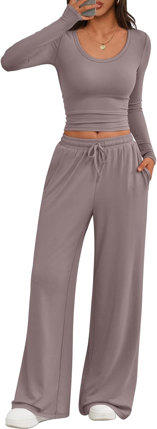 Trendy Queen Women 2 Piece Matching Lounge Set for Comfort