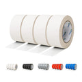 White Gaffer Tape 4 Pack Bulk 2 in x 30 Yards - Heavy Duty Matte Tape