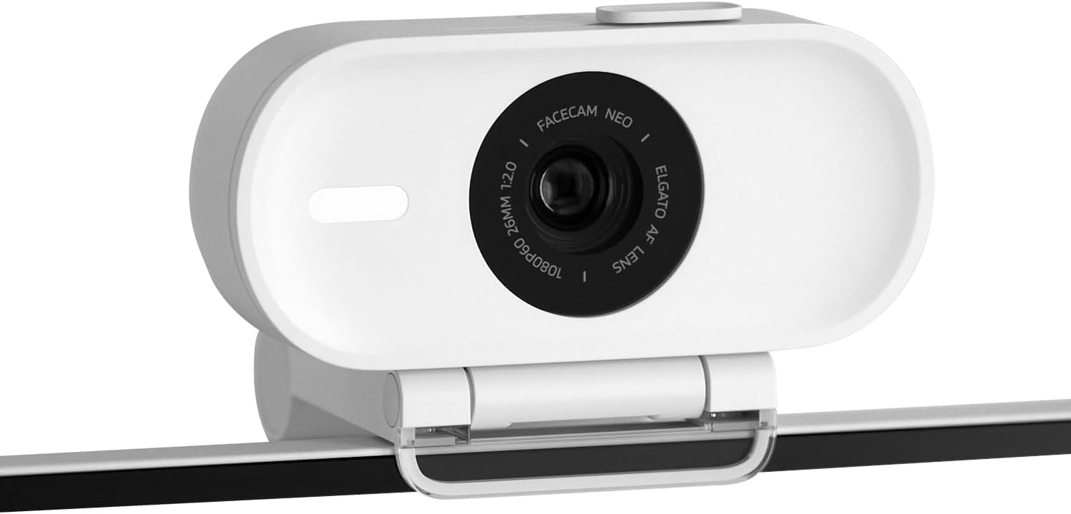 Elgato Facecam Neo Full HD Webcam for Streaming and Video Calls