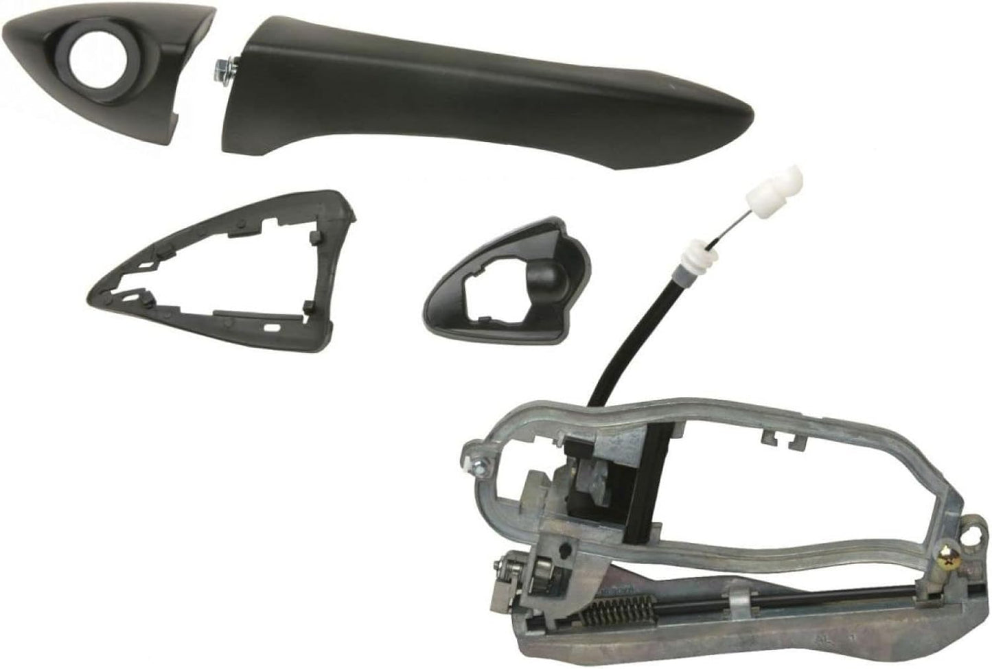 TRQ Front Left Exterior Door Handle for 2000-2006 BMW X5