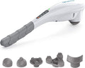 Rechargeable Handheld Back Massager - Cordless Vibration Relief