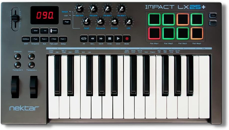 Nektar Impact LX25 Plus: Expressive Music Control