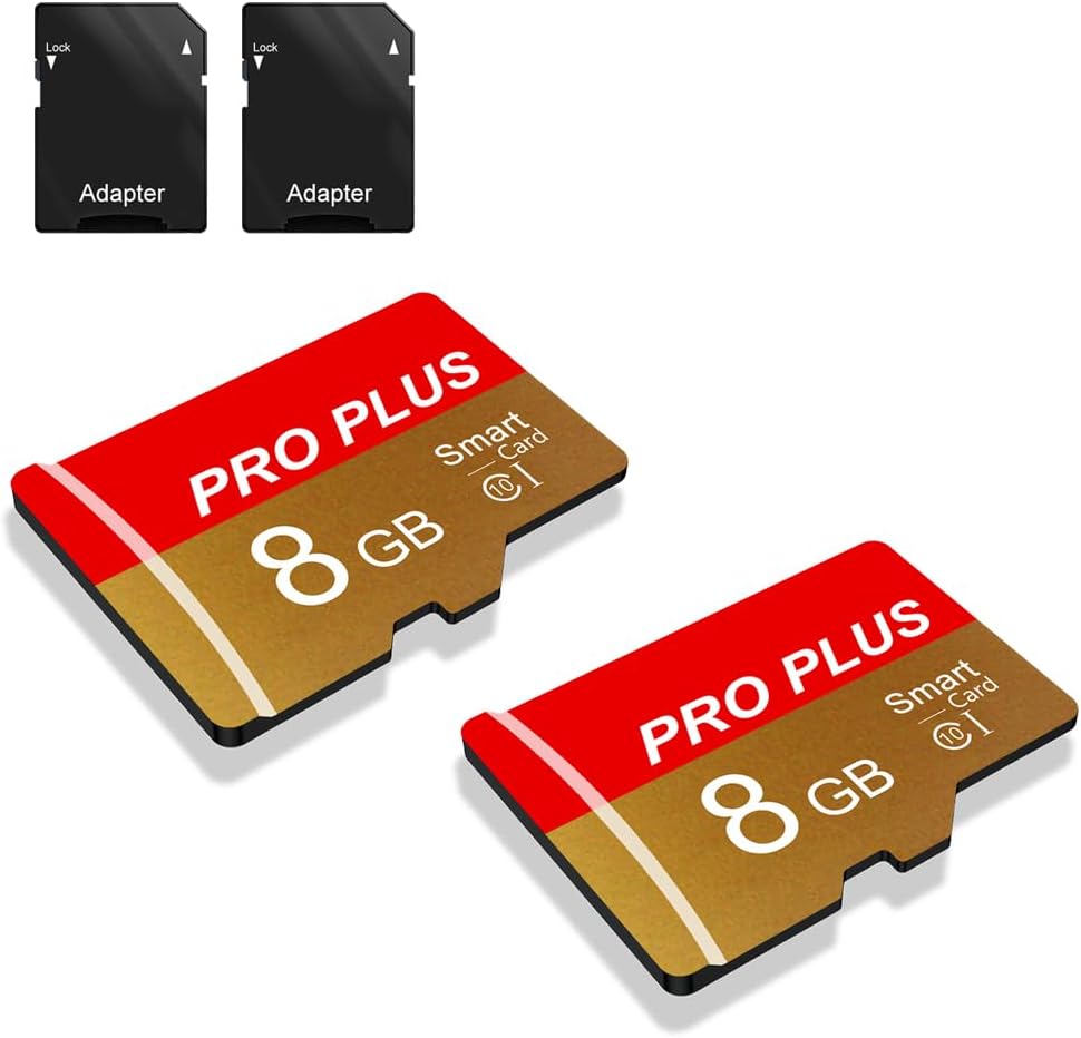 High Speed 8GB TF Card Combo: Instant Storage Boost!