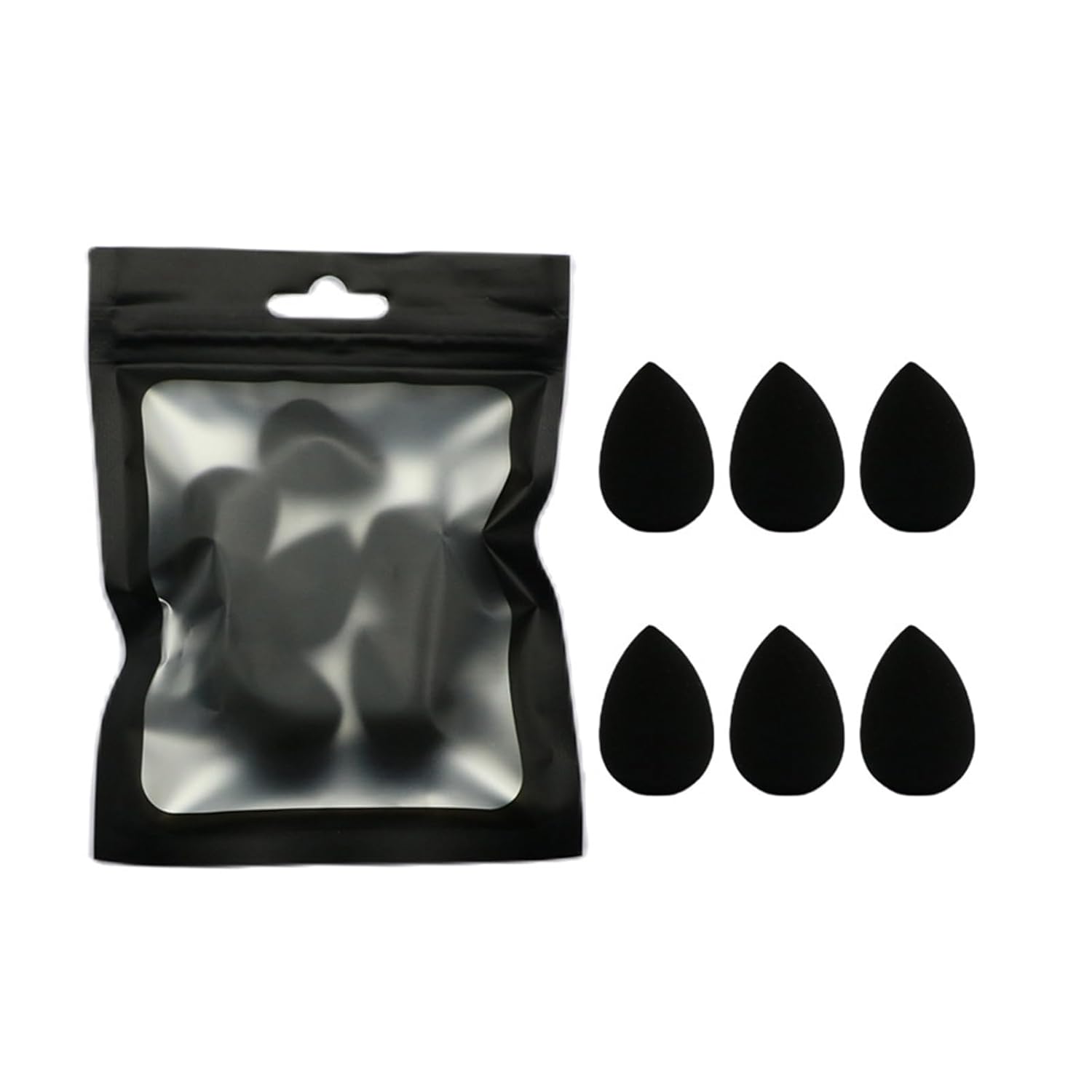 Flawless Coverage: 6PCS Mini Makeup Sponge Set - YONNAXO