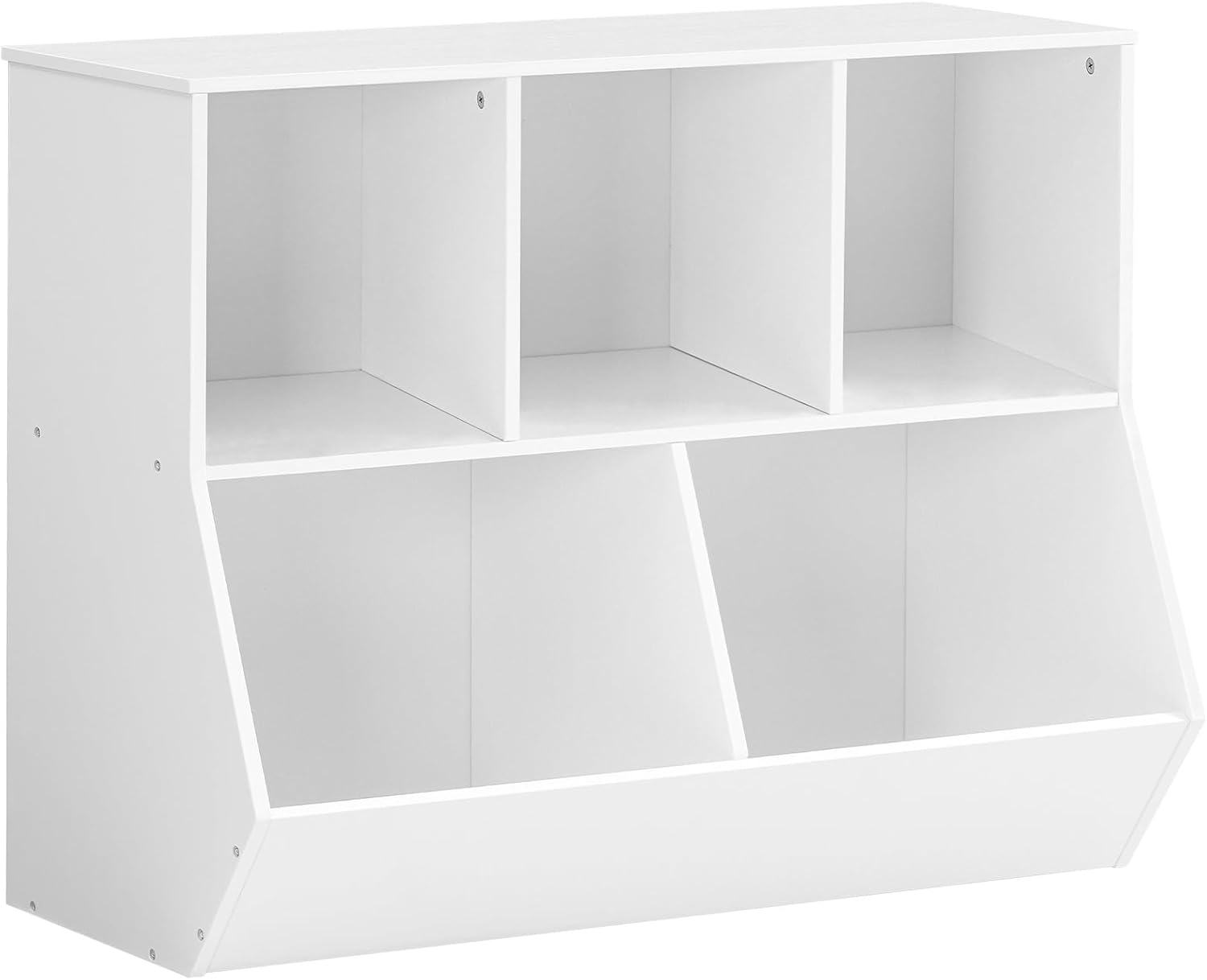 HOOBRO Kids Bookshelf - Multifunctional Toy Storage Cabinet