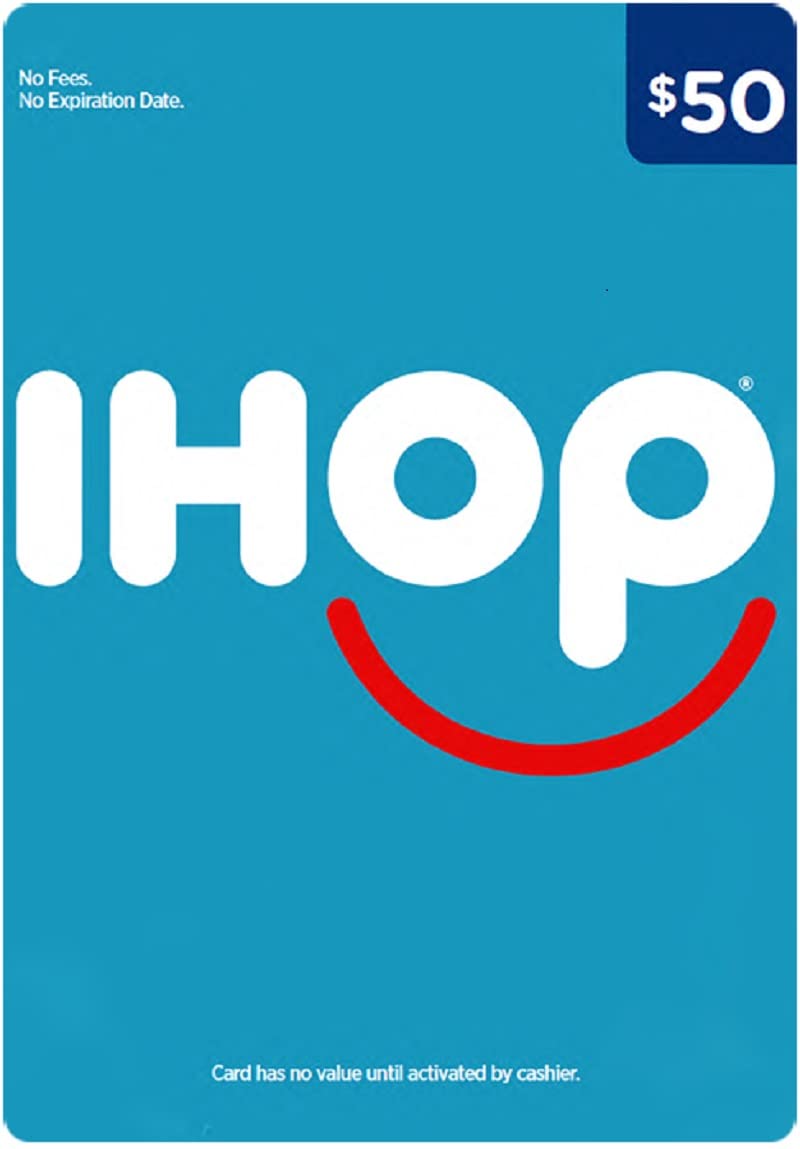 IHOP Gift Card $50 for Delicious Meals and Great Service