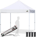10x10ft Patio Pop Up Canopy Tent - Sturdy Instant Shelter