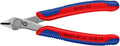 KNIPEX Electronics Super Knips INOX Steel, 5 in - Precision Cutters
