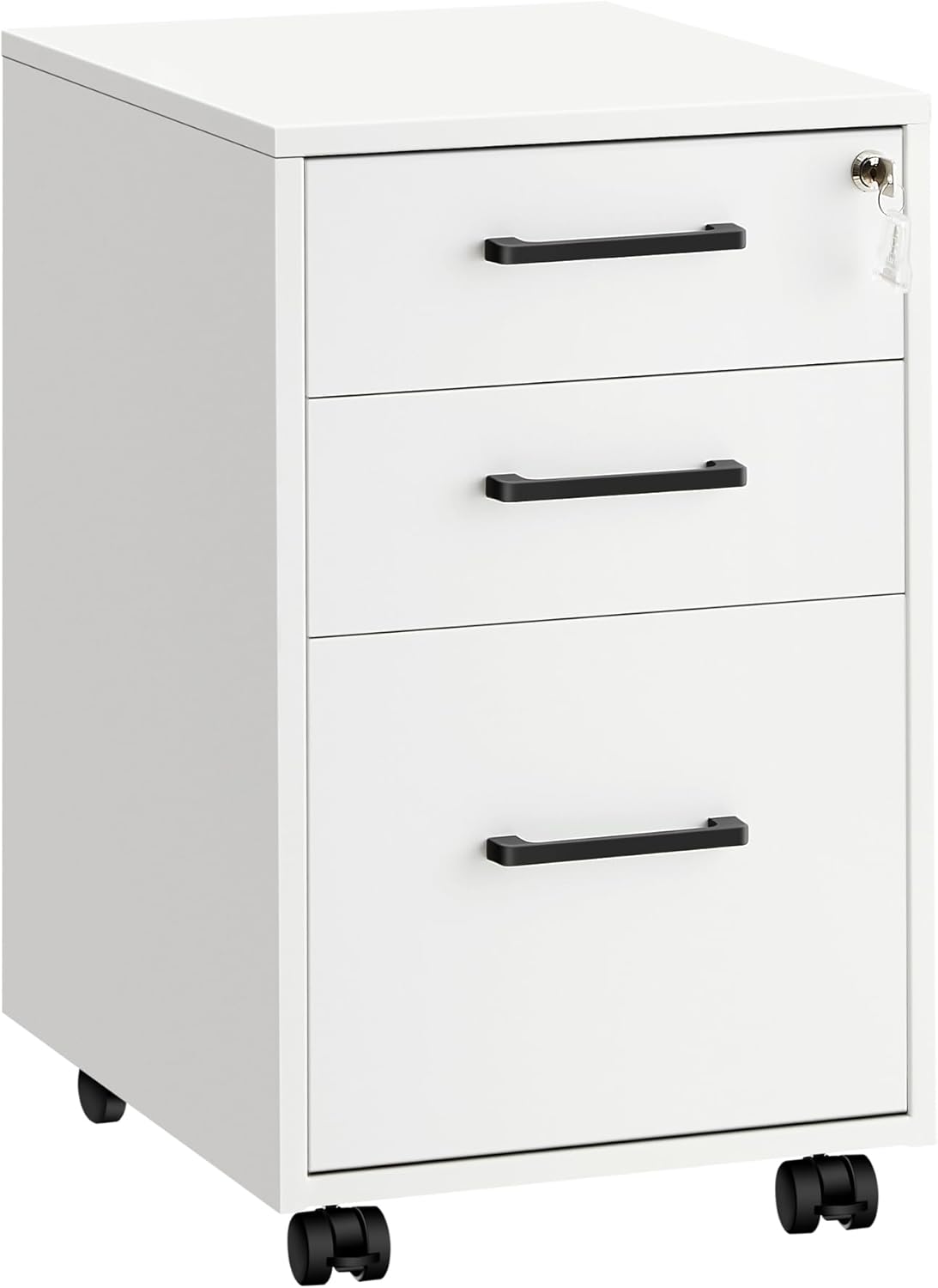 SONGMICS File Cabinet with Lock for A4 and Legal Documents
