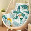 Waterproof Egg Chair Cushion Replacement 47x31.5x4.7 in - Thick
