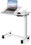 Overbed Table with USB-C Rechargeable Battery - Wireless Height
