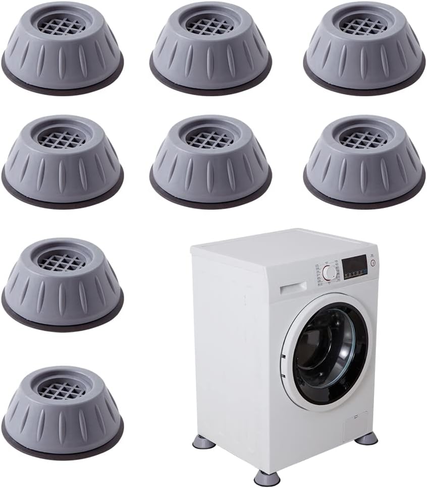 8 Pcs Noise Cancelling Washer Feet Pads