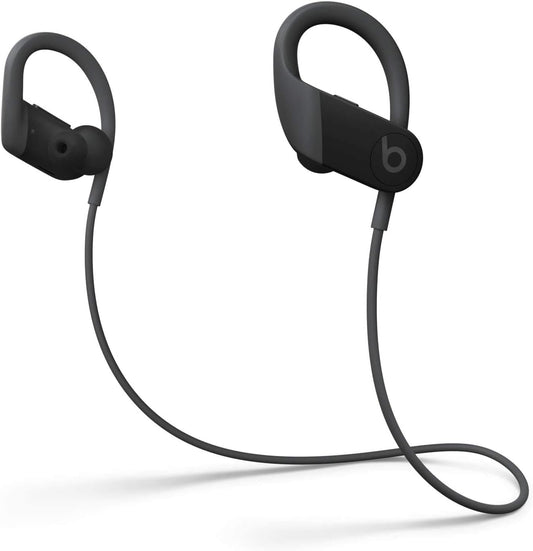 Renewed Beats Powerbeats Black Wireless Headphones