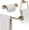 Amerock Golden Champagne Blackrock 18 in Towel Bar Set - Stylish Bath