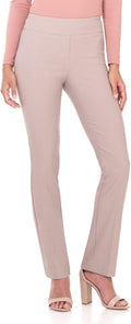 Ease Into Comfort Stretchy Straight Leg Office Pant - Tummy Control