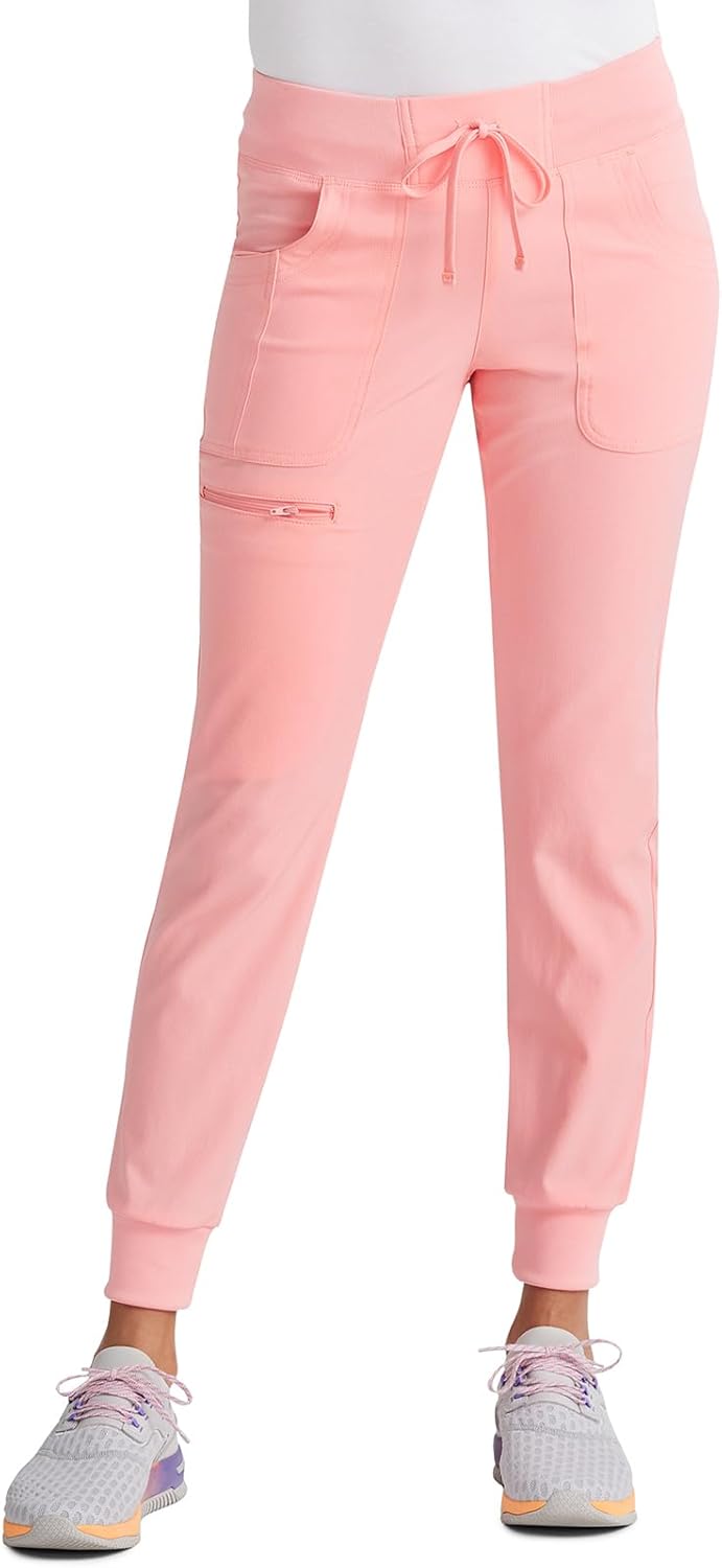 Heartsoul Women's Medical Scrub Jogger Pants with 5 Pockets