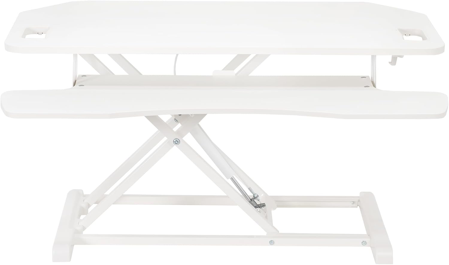 VIVO Extra Wide 38 inch Corner Desk Converter for Active Work