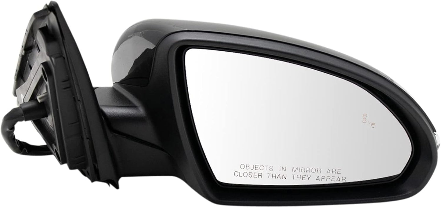 TRQ Mirror Power Heated Turn Signal Folding Memory Blind Spot