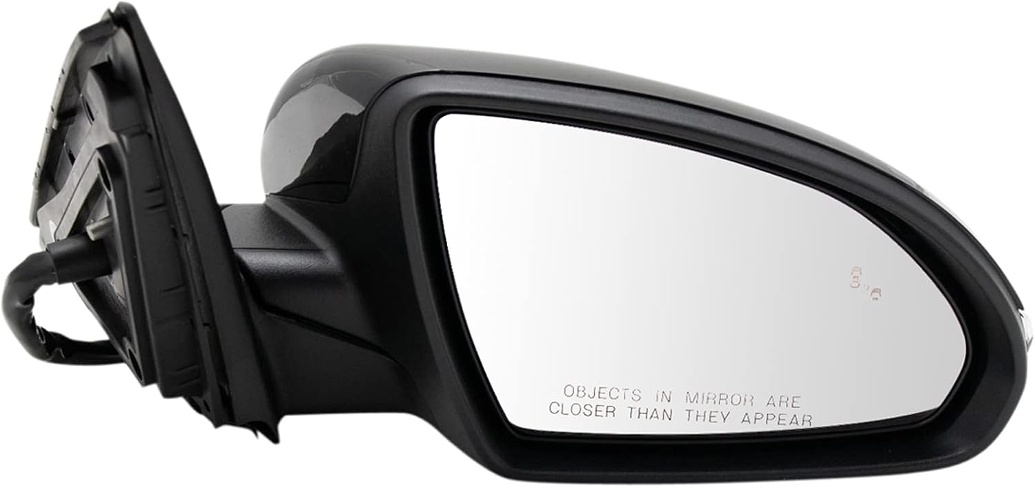 TRQ Mirror Power Heated Turn Signal Folding Memory Blind Spot