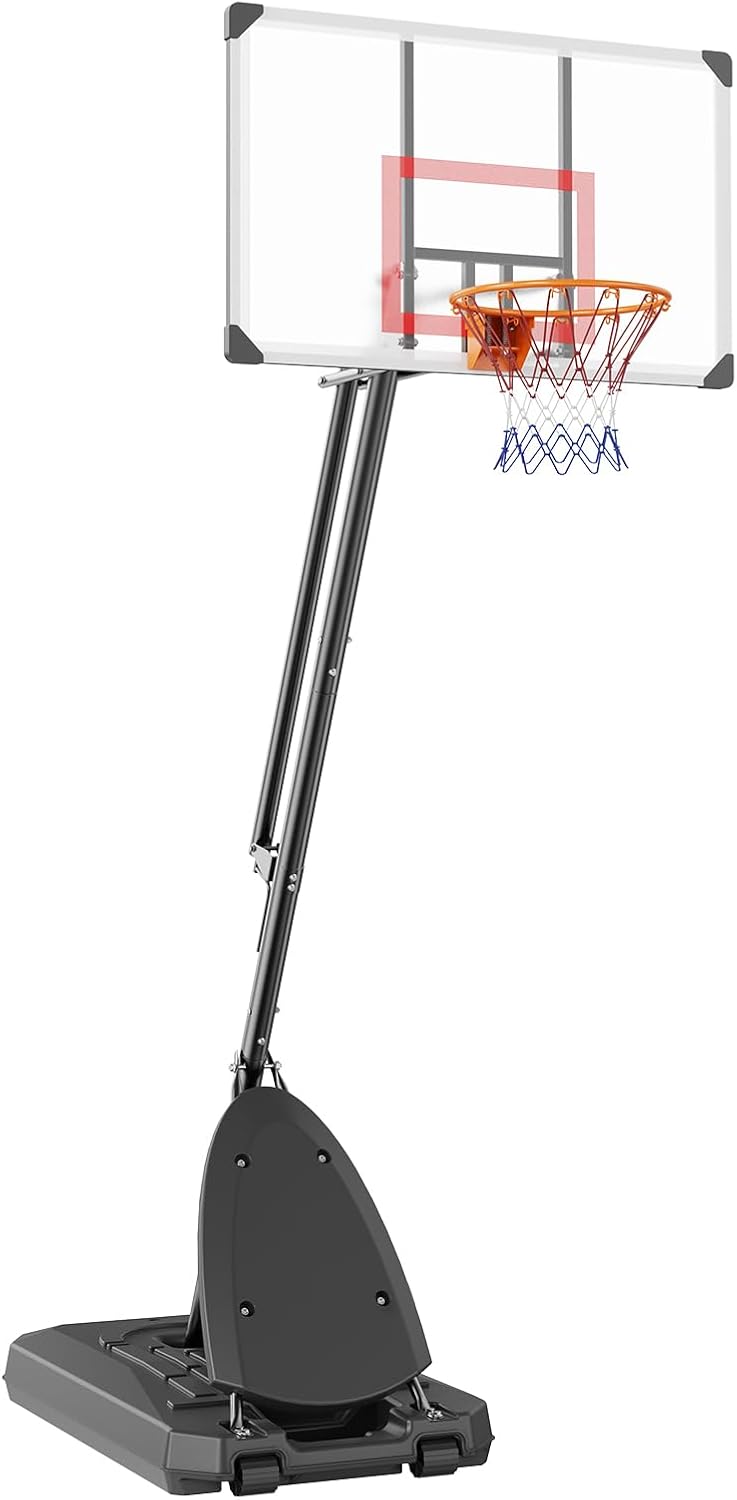 VEVOR Adjustable Height Basketball Hoop for Youth and Adults