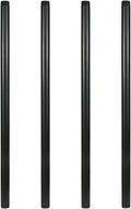 GeilSpace 1 in 36 in Pre-Cut Black Metal Pipe - Industrial DIY Staple