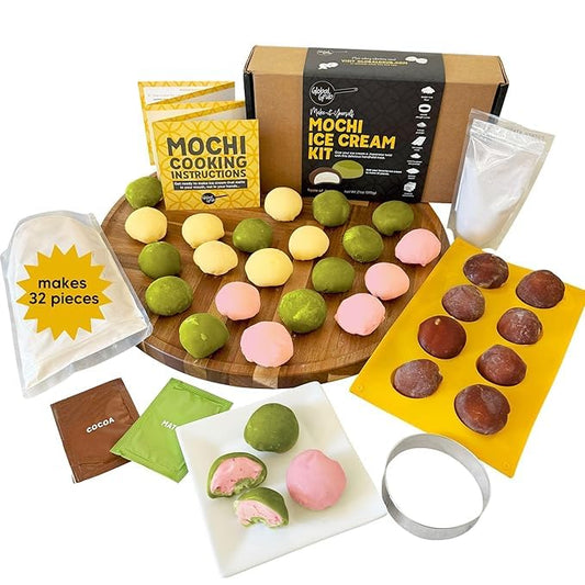 DIY Mochi Ice Cream Kit for Homemade Treats and Fun