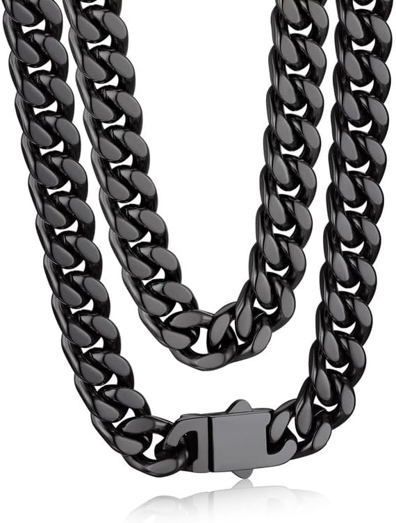 Bandmax Mens Stainless Steel Chain Necklaces for Stylish Look