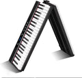 Foldable 88-Key Electric Piano for On-the-Go Music Fun