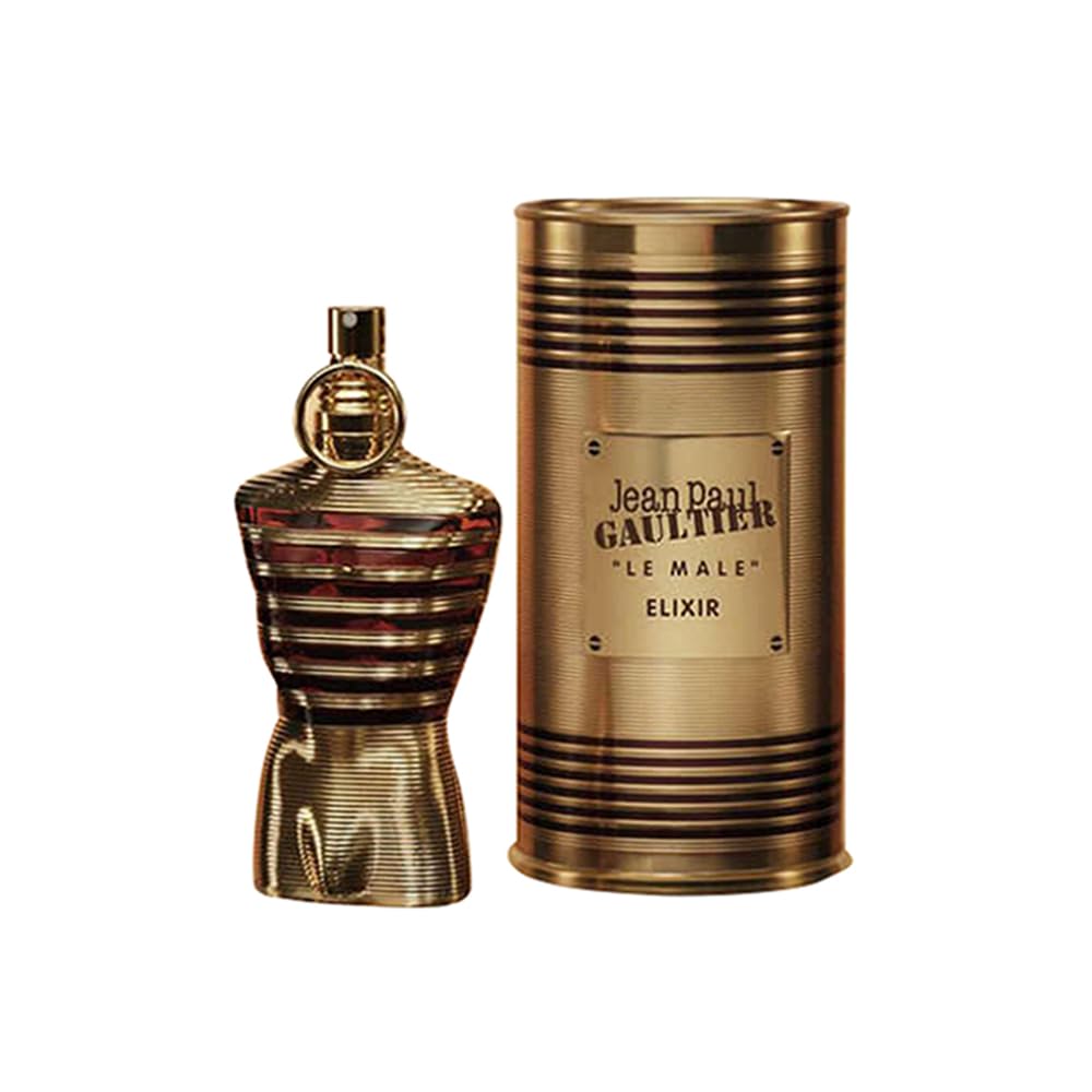 Le Male Elixir Parfum Spray for Men by Jean Paul Gaultier 4.2 oz