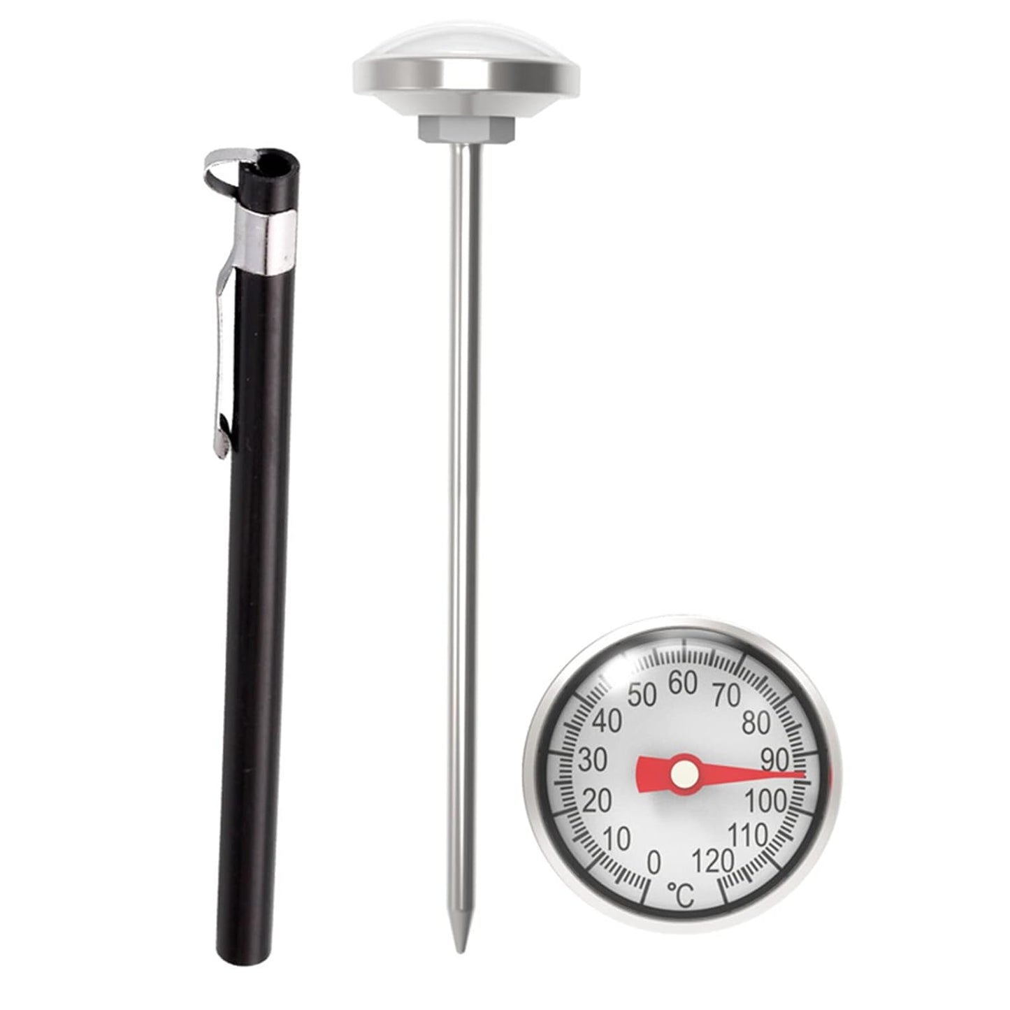Instant Read Waterproof Food Thermometer - Wireless & Battery-Free!