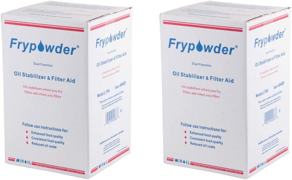 FryPowder Oil Stabilizer & Filter Aid for Deep Fryers