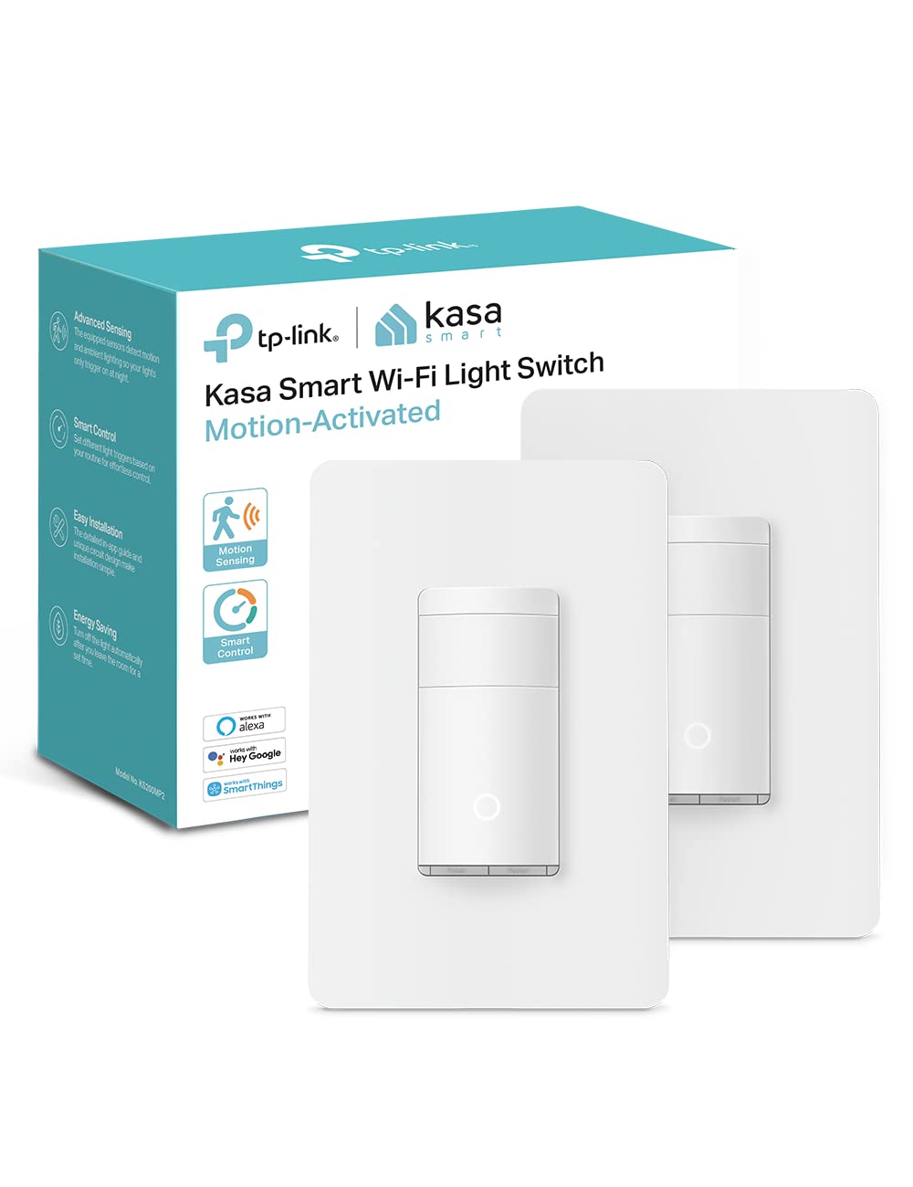Kasa Smart Motion Sensor Switch for Hands-Free Lighting Control