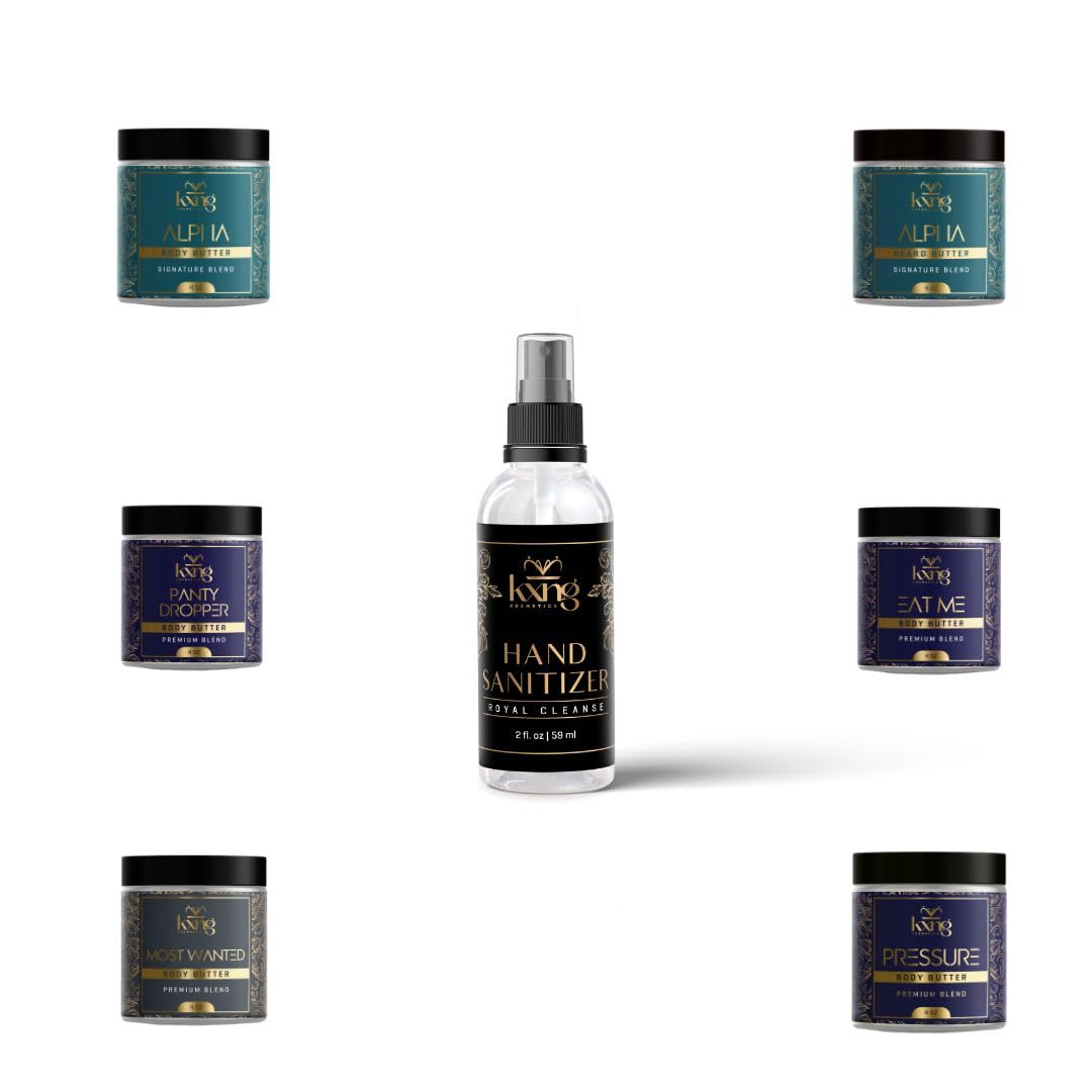 KXNG Cosmetics Body Butter for Men and Women - Organic Moisturizer