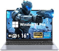 Gaming Laptop Computer 16in Lap Top PC Win 11 Pro 2025 - Solid