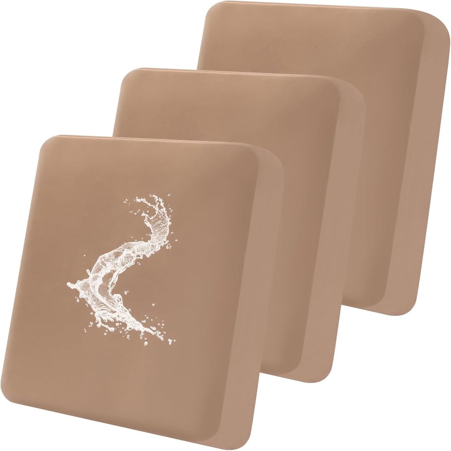 Smiry Waterproof Couch Cushion Covers for Pets and Kids - 3 Pack