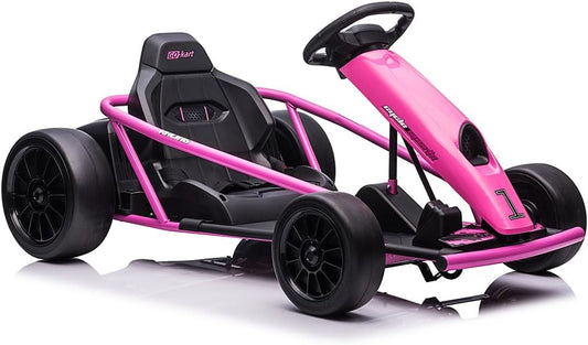 24V Go Kart for Kids with Powerful Motors and High Speed Fun