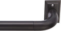 Dark Brown Room Darkening Curtain Rod Set - Blocks Light