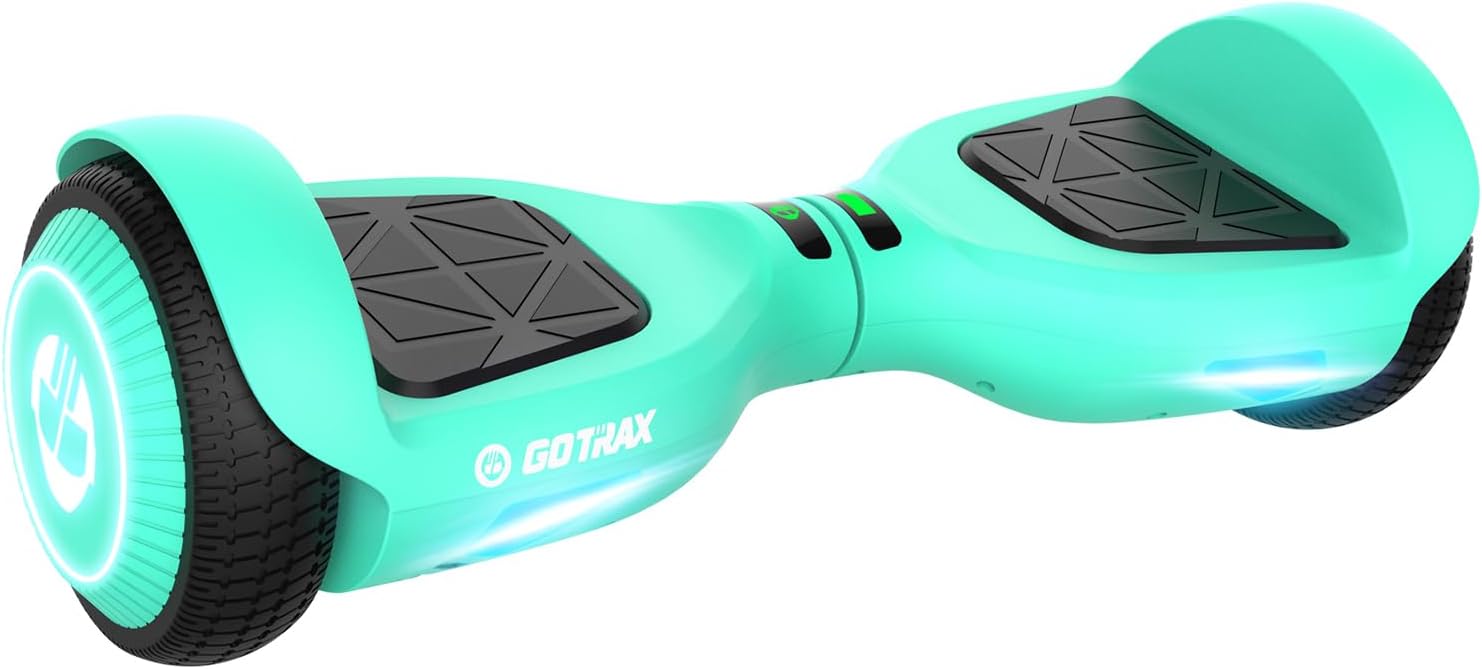 Gotrax Hoverboard with 6.5in LED Wheels for Safe Riding Fun