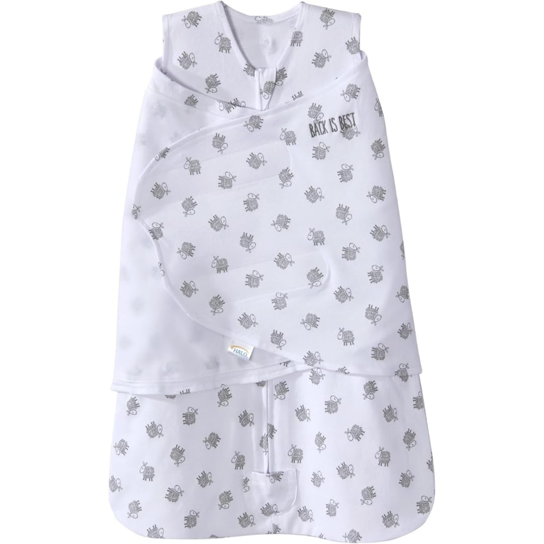 HALO 100% Cotton Sleepsack Swaddle for Safe Baby Sleep