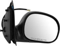 TRQ Right Power Mirror Textured Black Cover - Passenger Side