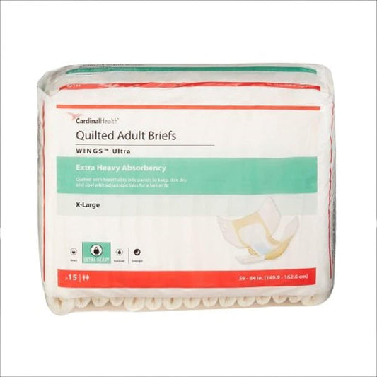Cardinal Health XL Ultra Absorbent Brief - Heavy-Duty Protection