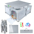 Foldable Baby Playpen 59 in x71 in - Portable Safe Play Area